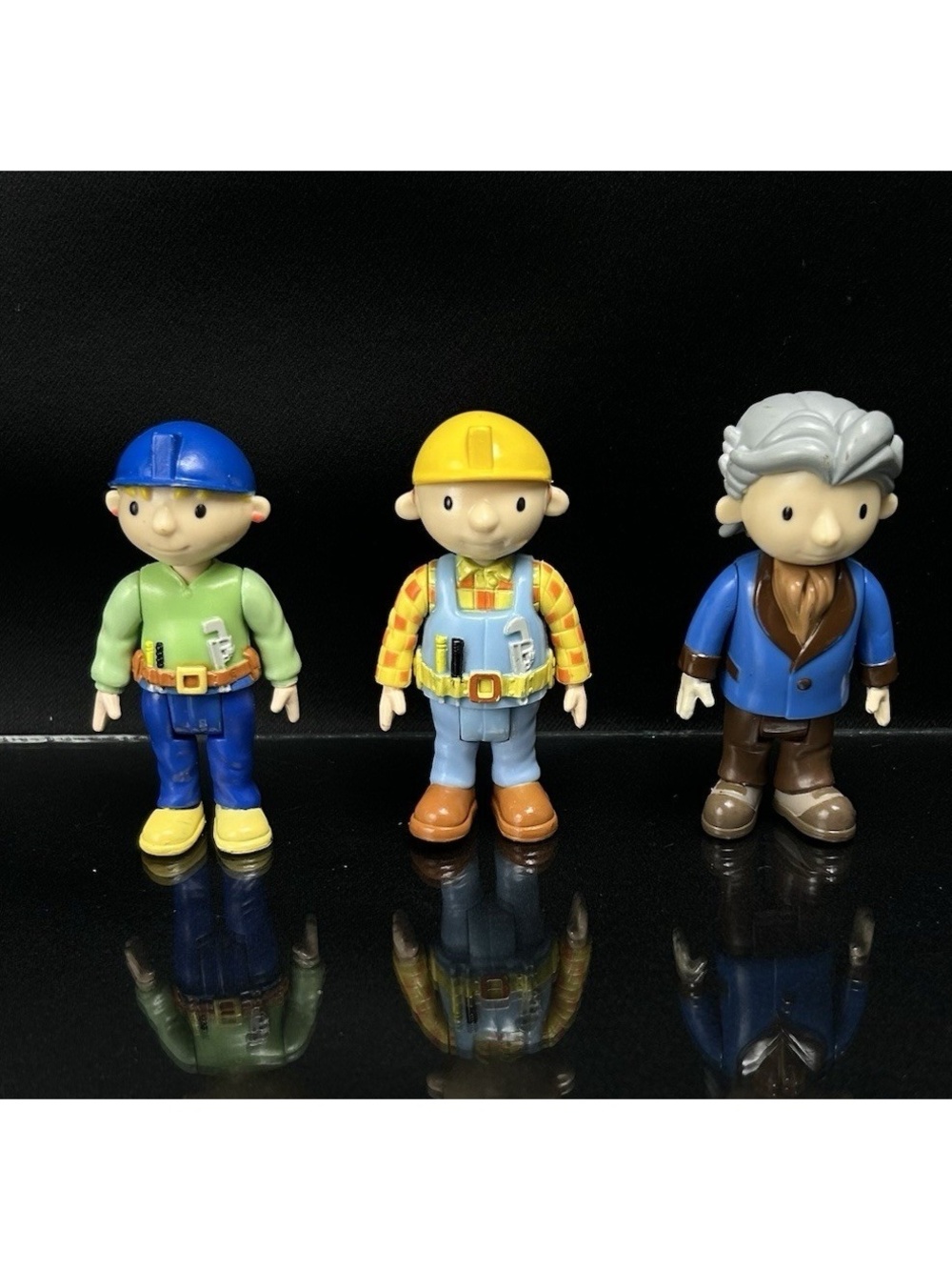 Bob the Builder Construction Worker Lot of Action Figures 2011 3"